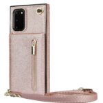 Solidenz Fashion Wallet with lanyard Samsung Galaxy S20 FE - Rose Gold - Image 2