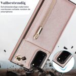 Solidenz Fashion Wallet with lanyard Samsung Galaxy S20 FE - Rose Gold - Image 6