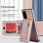 Solidenz Fashion Wallet with lanyard Samsung Galaxy S20 FE - Rose Gold - Image 7