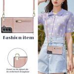 Solidenz Fashion Wallet with Cord Samsung S21 - Rose Gold - Image 3