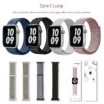 WiWu Geweven Sportbandje Apple Watch 42-44-45mm - Roze - Afbeelding 6