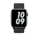 WiWu Geweven Sportbandje Apple Watch 42-44-45mm - Zwart - Afbeelding 2