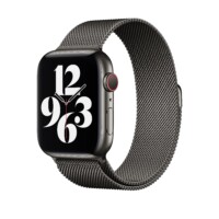 WiWu Grafietkleurig Milanees bandje voor de Apple Watch 38-40-41mm