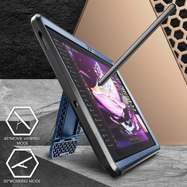 Supcase Full Cover Case Samsung Galaxy Tab S7 FE - Blue - Image 3