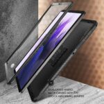 Supcase Full Cover Hoes Samsung Galaxy Tab S7 FE - Zwart - Afbeelding 4