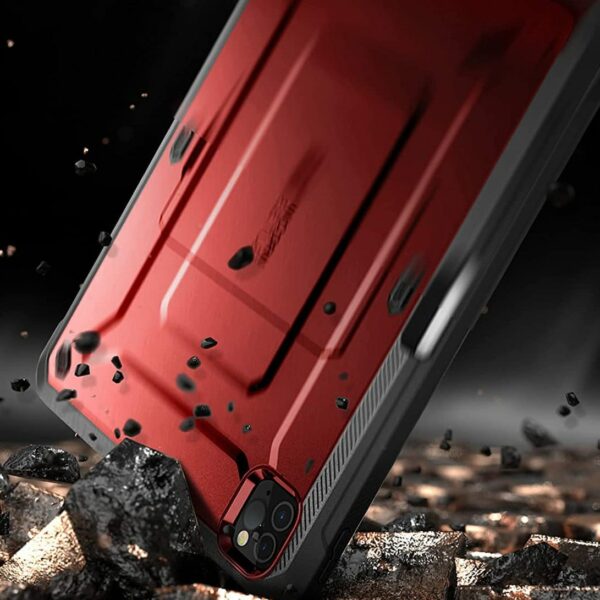 Supcase Unicorn Beetle Pro iPad Pro 11 inch - 2021 - Pen holder - Red - Image 5