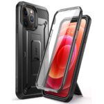 Supcase Volledige Bescherming Case met Screen Protector iPhone 13 Pro - Zwart