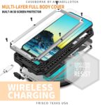 Dustproof metal case Samsung Galaxy S22 - Silver - Image 3