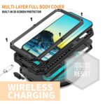 Dustproof metal case Samsung Galaxy S22 Plus - Black - Image 3
