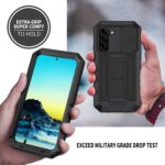 Dustproof metal case Samsung Galaxy S22 Plus - Black - Image 5