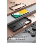 Supcase 360 Backcase with screen protector Samsung A13 - Black - Image 5