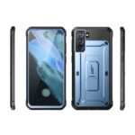 Supcase 360 Backcase met screenprotector Samsung S21 FE - Blauw - Afbeelding 2