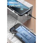 Supcase 360 Backcase met screenprotector Samsung S21 FE - Blauw - Afbeelding 6