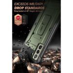 Supcase 360 Backcase met screenprotector Samsung S21 FE - Groen - Afbeelding 3
