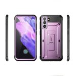 Supcase 360 Backcase met screenprotector Samsung S21 FE - Violet - Afbeelding 2