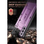 Supcase 360 Backcase met screenprotector Samsung S21 FE - Violet - Afbeelding 3