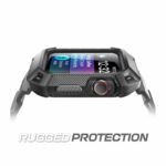 Supcase UB Pro Apple Watch 360 bandje 44 mm en 45 mm - Zwart - Afbeelding 2