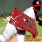 Shockproof Staand Hoesje iPad Air 2 2014 - Rood - Afbeelding 2