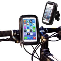 XL Universal Phone Holder for Bicycle Handlebar – Waterproof – up to 6.5 inch Phones