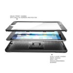 Supcase Fullbody Case Hoesje iPad 10.2 2021 - 2020 - 2019 - Zwart - Afbeelding 5