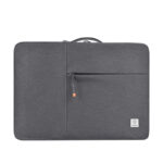 Alpha Dubbel laags laptop sleeve - 14 inch - Grijs - Afbeelding 2