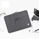 Alpha Dubbel laags laptop sleeve - 14 inch - Grijs - Afbeelding 4