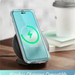 Cosmo 360 Backcase met Screenprotector iPhone 14 Pro - Ocean - Afbeelding 5