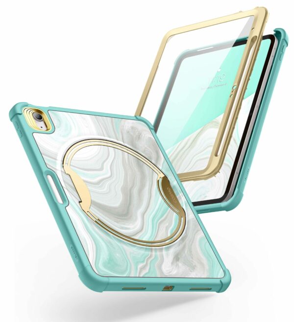 Cosmo iPad 11 and iPad 10 Case with Screen Protector - 10.9 inch - Green - Image 10