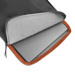 ORA Laptop Sleeve 14.2 inch - MacBook en Laptoptas - Zwart - Afbeelding 3