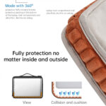 ORA Laptop Sleeve 14.2 inch - MacBook en Laptoptas - Zwart - Afbeelding 9