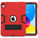 Shockproof Standcase case iPad 10 - 10.9 inch - Red - Image 2