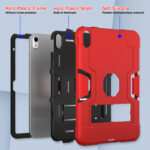 Shockproof Standcase case iPad 10 - 10.9 inch - Red - Image 3
