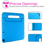 Solidenz EVA iPad Case for kids - iPad 2018 / 2017 / Air 1 / Air 2 - 9.7 inches - Blue - Image 3