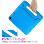 Solidenz EVA iPad Case for kids - iPad 2018 / 2017 / Air 1 / Air 2 - 9.7 inches - Blue - Image 4