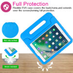 Solidenz EVA iPad Case for kids - iPad 2018 / 2017 / Air 1 / Air 2 - 9.7 inches - Blue - Image 5