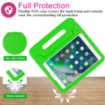 Solidenz EVA iPad Hoes voor kids - iPad 2018 / 2017 / Air 1 / Air 2 - 9.7 inch - Groen - Afbeelding 5
