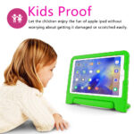 Solidenz EVA iPad Hoes voor kids - iPad 2018 / 2017 / Air 1 / Air 2 - 9.7 inch - Groen - Afbeelding 6