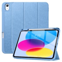 Solidenz TriFold Hoes iPad 11 en iPad 10 – 2025 / 2022 10.9 inch – Blauw
