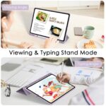 Solidenz TriFold Hoes iPad 9 / iPad 8 / iPad 7 - 10.2 inch - Lavender - Afbeelding 10