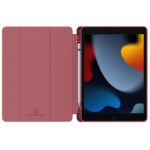 Solidenz TriFold Hoes iPad 9 / iPad 8 / iPad 7 - 10.2 inch - Wijnrood - Afbeelding 4