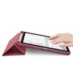 Solidenz TriFold Hoes iPad 9 / iPad 8 / iPad 7 - 10.2 inch - Wijnrood - Afbeelding 6