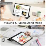 Solidenz TriFold Hoes iPad 9 / iPad 8 / iPad 7 - 10.2 inch - Zwart - Afbeelding 10