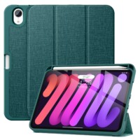 Solidenz TriFold Hoes iPad Mini 7 / Mini 6 – Groenblauw