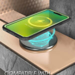 Supcase 360 Backcase hoesje met screenprotector iPhone 14 - Groen - Afbeelding 7