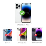 Turtle Shift Volledig waterdicht en stofdicht hoesje iPhone 14 Pro - Magnetische ring - Afbeelding 4