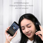 Joyroom 2-in-1 kabel met USB Type-C naar Audio Jack 3.5mm + USB Type-C - Wit - Afbeelding 2