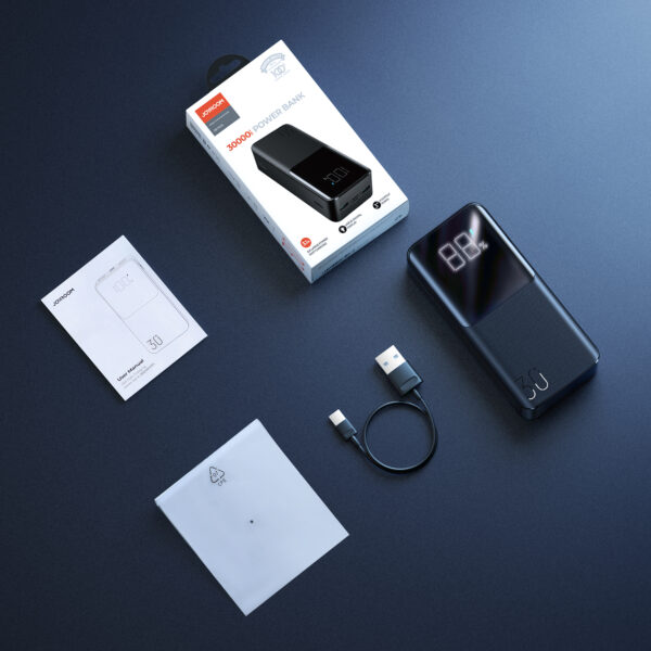 Joyroom Powerbank - Black - 15W - 30000mAh - Image 10