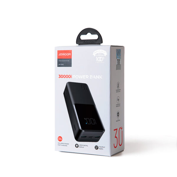 Joyroom Powerbank - Black - 15W - 30000mAh - Image 12