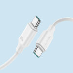 Joyroom 1m Type-C to Type-C data cable - 60W fast charging function - Black - Image 2