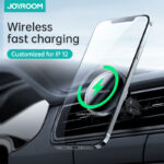 Joyroom Universal Magnetic Phone Holder for Ventilation Rooster - Black - Image 2